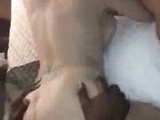 blonde slut fucks bbc so loud and hard