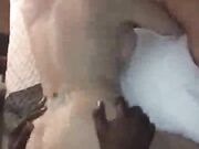 blonde slut fucks bbc so loud and hard
