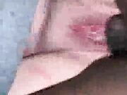 White wife tastes her first black cock