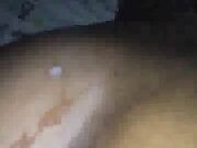 Petite Blonde Wife Taking BBC Creampie