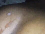 Petite Blonde Wife Taking BBC Creampie