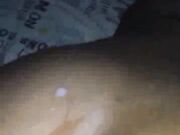 Petite Blonde Wife Taking BBC Creampie