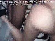 Sexy Wife Loves Taking All of The BBC While Hubby Films