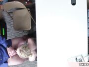 Fragile and skinny blonde rough fucked