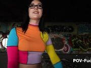 Picking up and fucking the perfect ass Jasmine