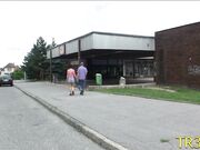 Curvaceous chick rides a massive long sword