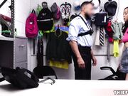 Cute Indian thief chick punish fucked