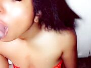 Small Ebony Gets Throat-Fucked by BBC for Slow Dinner