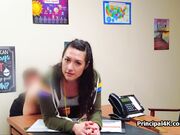PE teachers round butt craves for head teachers dick