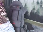 Sexy Trans Slut Faps Her Tiny Cock On Chair