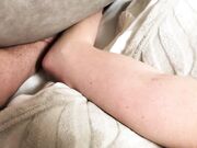 Stepmom Stuck in Bed, So I Fucked Her - Russian Amateur Creampie