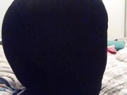 Tiny Tits PAWG Tries on Yoga Pants - Thick Thighs