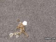 Titty Latina bends over for security guards dick