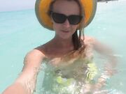 Swimming Naked in Cuba's Atlantic Ocean Waters