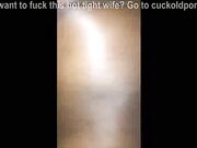 Cuckold watching and recording his wife making sex with BBC