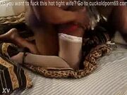 White Swinger Wife Tries Interracial Cheating