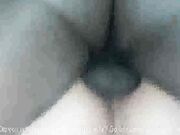 busty BBW wife taking BBC like a slut