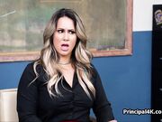 Cougars sloppy blowjob and deep pussy ride