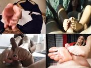 Footjob Compilation 1