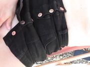 Blonde MILF wants a quick fuck in the garden