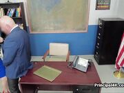 Suck and ride my dick in order to avoid expulsion