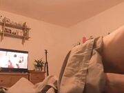 Big-Titted British Blonde MILF Rides and Fucks Her Step-Son