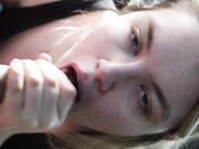 Blonde Teen Cheats With Big Cock In Public