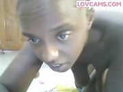 African Big Booty Dildo Asshole