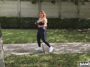 Chloe Cooper - BangBros - Chloes Big Boobs In The Bus