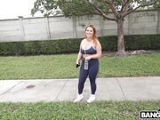 Chloe Cooper - BangBros - Chloes Big Boobs In The Bus