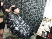Sex with My sexy Barber girl