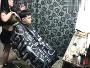 Sex with My sexy Barber girl