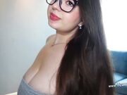 Big Tits Trap Kneeling Down Sucking That Babecock