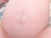 Vicky Aisha - Pregnant Bimbo Rides Dildo