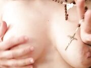 Arabisches Webcam-Mädchen mit großen Brüsten, Solo