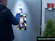 Busty MILF GangBanged in Glory Hole