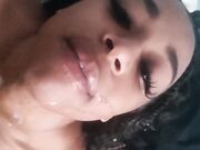 Black Babe Takes Big Cock POV