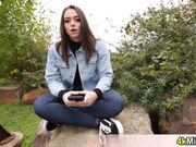 Cute Sophia wanted a trip to the forest