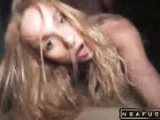 Carla Cute Blonde Babe with Big Tits Use