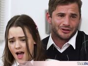 Cute teens learning everything about sex