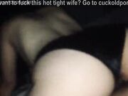Young Inked Cuckold Wife Takes BBC in Front Of Husband