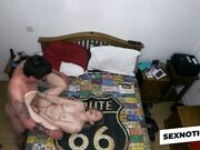 Stepmom Lets Stepson Fuck Her & Creampies His Balls Deep