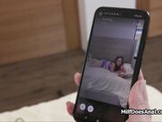 Busty cam milfs surprise anal session with a big dick