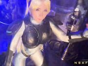 Horny Nova from Starcraft Sucks Cock and Swallows Cum