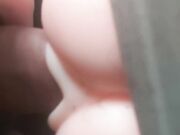 Bursting into sextoy pussy