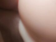 Bursting into sextoy pussy