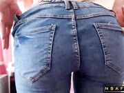 Just Home Sex in Jeans A Steamy Encounter without Pants
