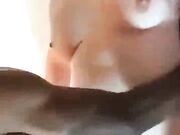 Busty Merce starts new year by GETTING DRILLED BY A BBC