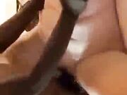 Busty Merce starts new year by GETTING DRILLED BY A BBC