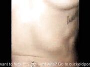 wife gets bbc creampie while husband waits in next room